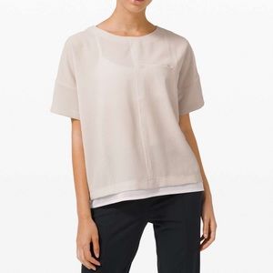 LULULEMON SHIFT IN TIME SHORT SLEEVE